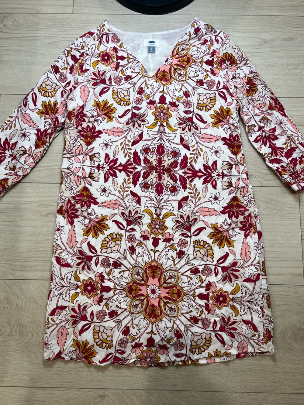 Old Navy Dress Floral Women’s Size Small Long Sleeve